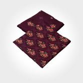 2PCS SYNTHETIC CHIFFON 0667