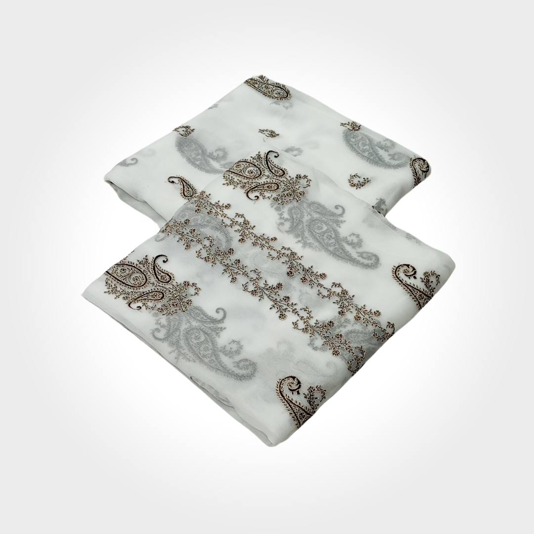 2PCS SYNTHETIC CHIFFON 0721
