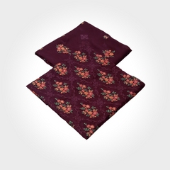 2PCS SYNTHETIC CHIFFON 0667