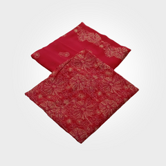 2PCS SYNTHETIC CHIFFON