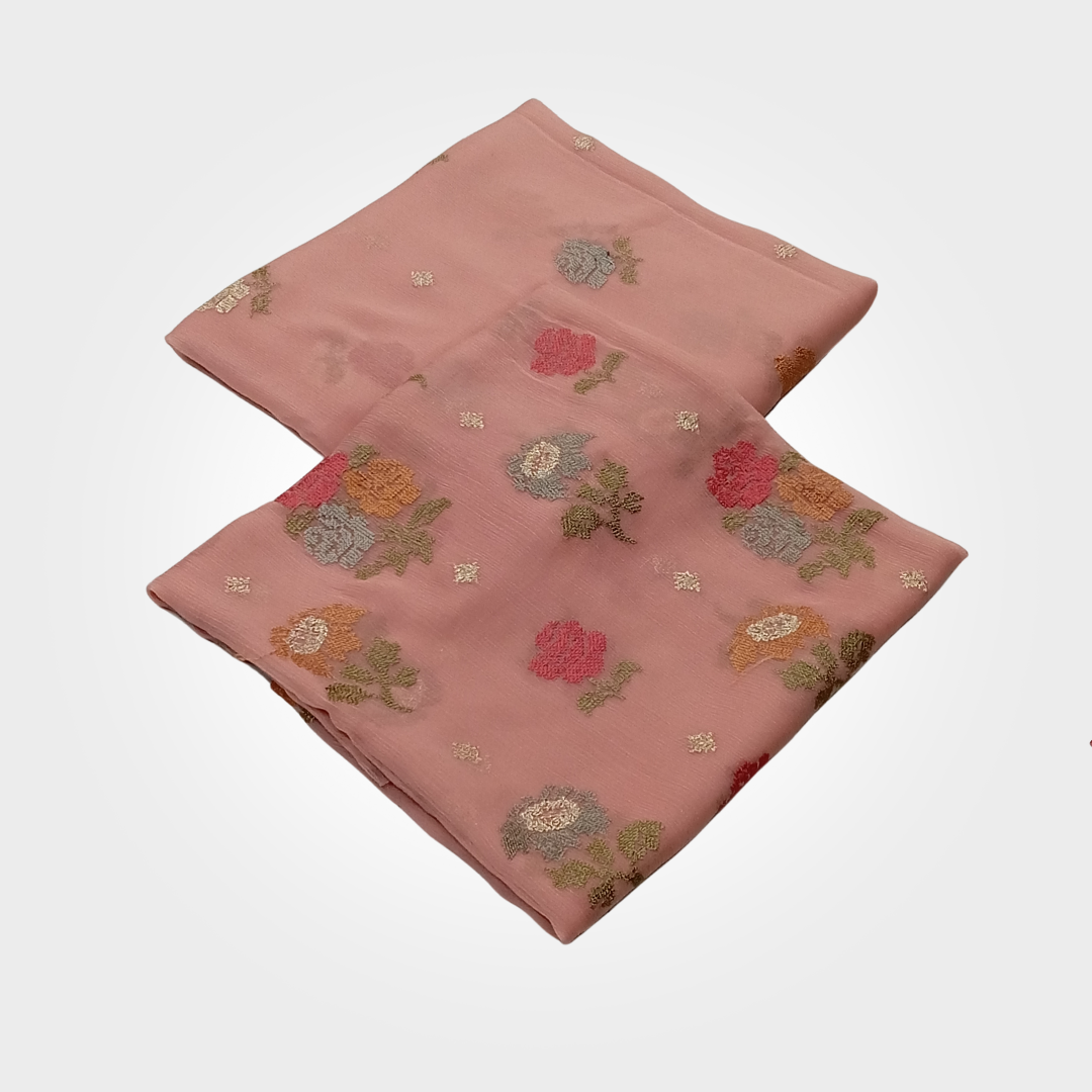 2PCS SYNTHETIC CHIFFON 0211