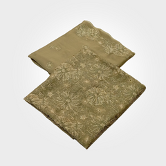 2PCS SYNTHETIC CHIFFON