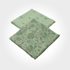 2PCS SYNTHETIC CHIFFON 0658