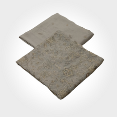 2PCS SYNTHETIC CHIFFON 0658