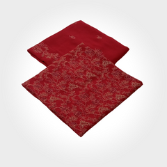 2PCS SYNTHETIC CHIFFON 0484