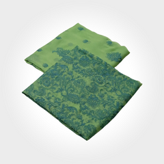 2PCS SYNTHETIC CHIFFON 0729