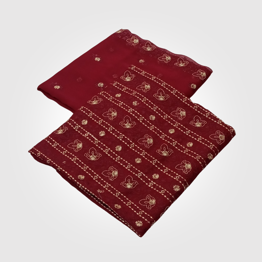 2PCS SYNTHETIC CHIFFON 0628