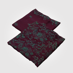 2PCS SYNTHETIC CHIFFON 0092