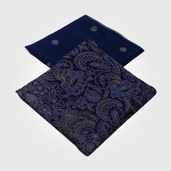 2PCS SYNTHETIC CHIFFON 0484