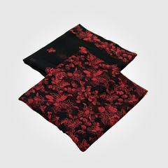 2PCS SYNTHETIC CHIFFON 0092