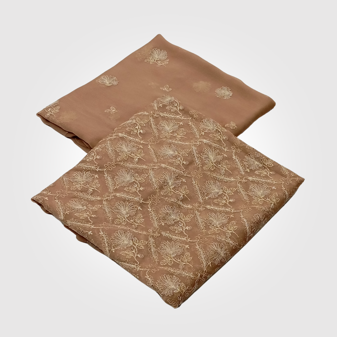 2PCS SYNTHETIC CHIFFON 0484