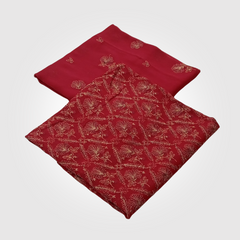 2PCS SYNTHETIC CHIFFON 0484