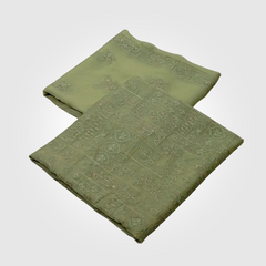 2PCS SYNTHETIC CHIFFON 0484