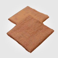 2PCS SYNTHETIC CHIFFON 0484