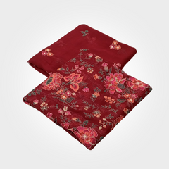 2PCS PURE CHIFFON 0045