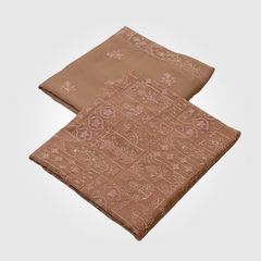 2PCS SYNTHETIC CHIFFON 0484