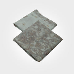 2PCS SYNTHETIC CHIFFON 0484