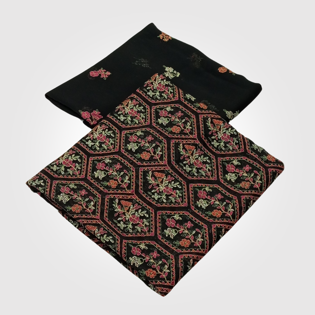 2PCS SYNTHETIC CHIFFON 0092