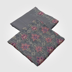 2PCS SYNTHETIC CHIFFON 0092