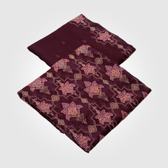 2PCS SYNTHETIC CHIFFON 0092