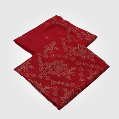 2PCS SYNTHETIC CHIFFON 0092