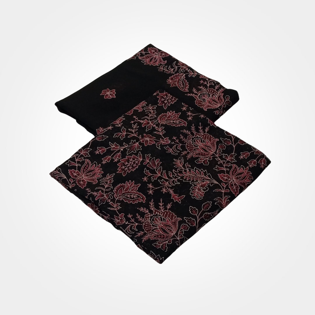 2PC  SUPERIOR QUALITY CHIFFON 0075
