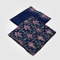 2PCS SYNTHETIC CHIFFON 0092