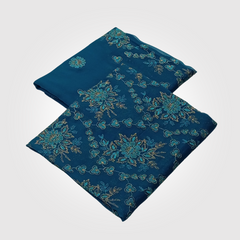 2PCS SYNTHETIC CHIFFON 0092