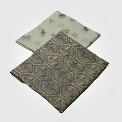 2PCS SYNTHETIC CHIFFON 0092