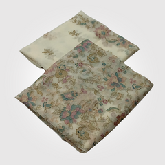 2PCS SYNTHETIC CHIFFON 0092