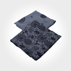 2PCS SYNTHETIC CHIFFON 0752