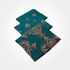 3PCS RAW SILK & COTTON NET 0512