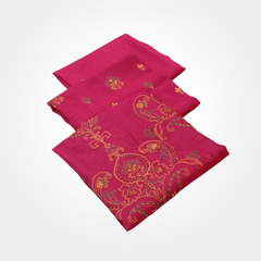 3PCS RAW SILK & COTTON NET 0512